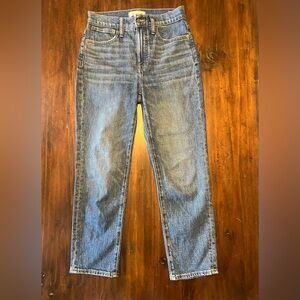 Madewell Classic Straight Denim Jeans